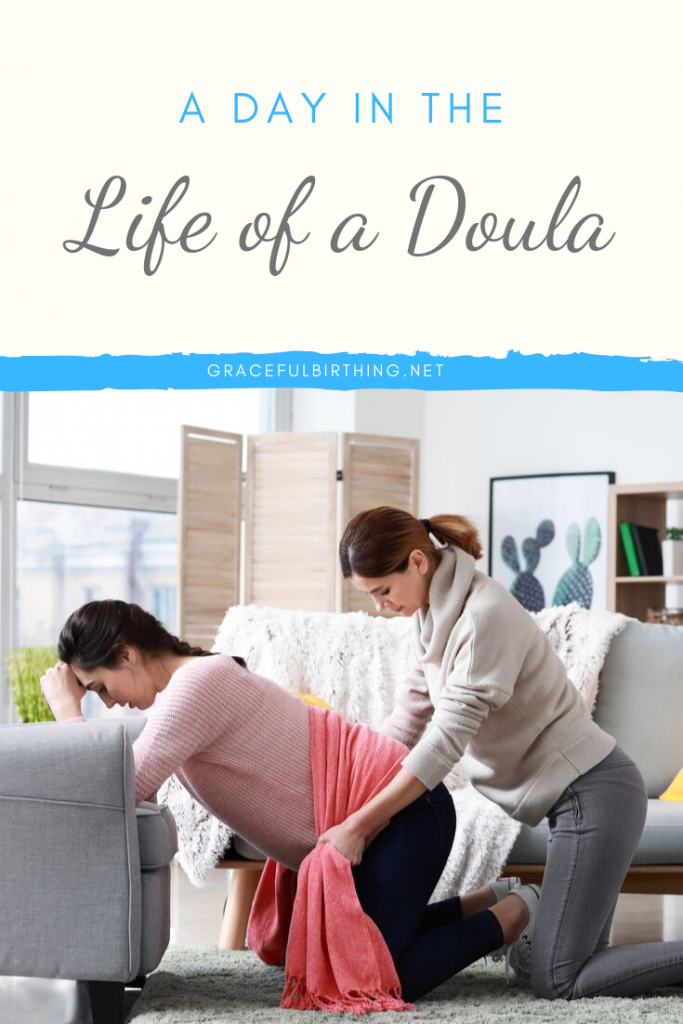 I thought I would give you a glimpse into what a given day might look like for a busy doula, whether she works as a solo doula, or for an agency. 